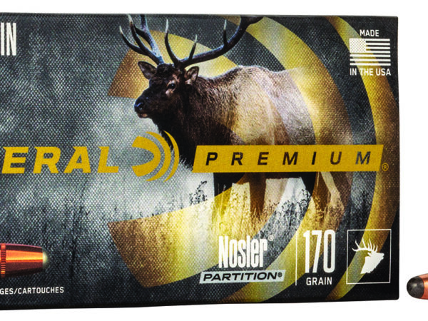 Federal P3030D Premium  30-30Win 170gr Nosler Partition 20 Per Box/10 Case