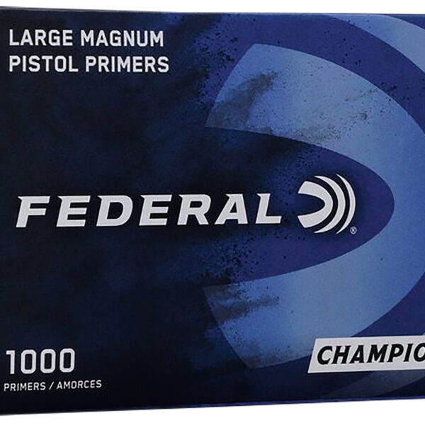 Federal 155 Champion Large Pistol Multi Caliber Handgun 1000 Per Box/5 Case