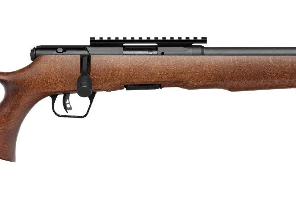 SAVAGE ARMS B22 22MAG BLK/WOOD 18″ THD