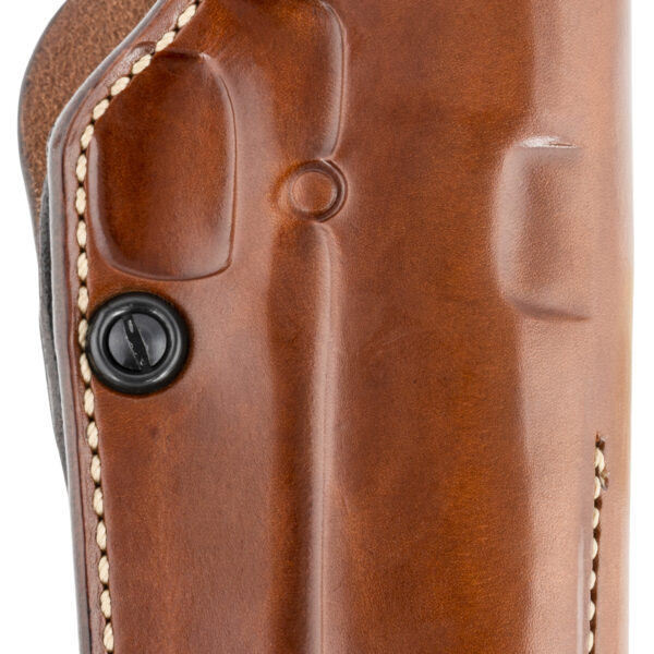 Galco PHX126 Phoenix  OWB Tan Leather Belt Slide Fits S&W N Frame Fits 4″ Barrel Right Hand