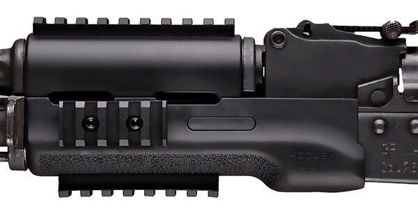 Hogue 74004 Forend  Made of Rubber with Black Finish & OverMolded Gripping Area for Standard Chinese & Russian AK-47, AK-74