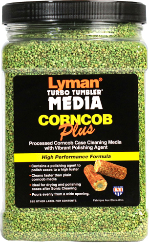 LYMAN TUMBLER MEDIA – TREATED CORN COB PLUS 2 LBS