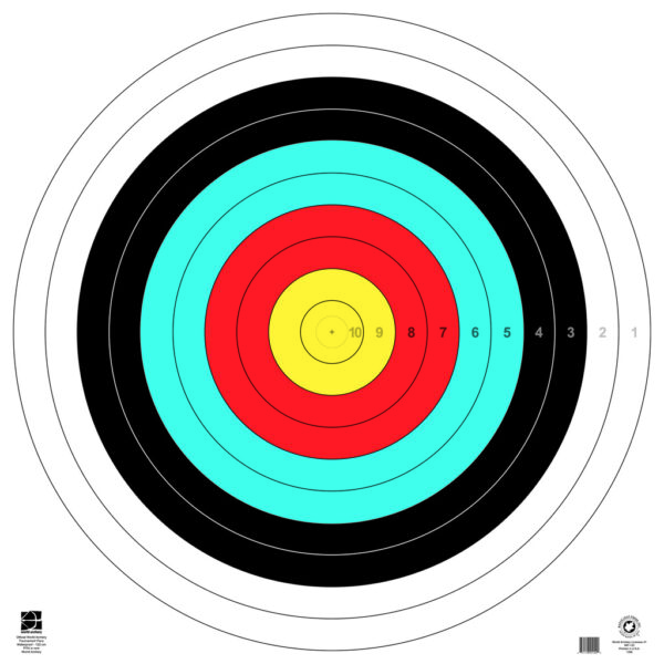 Maple Leaf Target Face Waterproof 122 cm. 15 pk.