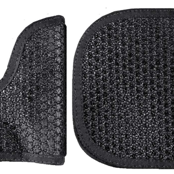DeSantis Gunhide M44BJP6Z0 Super Fly Pocket Black Rubberized Fabric Fits Colt Mustang Ambidextrous