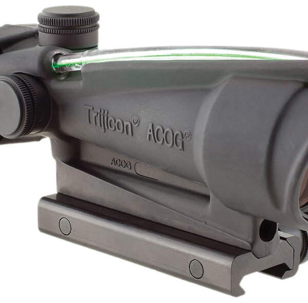 Trijicon 100149 ACOG Black Hardcoat Anodized 3.5x35mm Illuminated Green Chevron .223/5.56 BDC Reticle