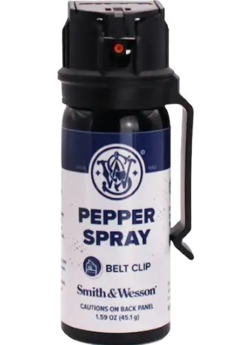 SMITH & WESSON PEPPER SPRAY – BELT CLIP 1.59OZ