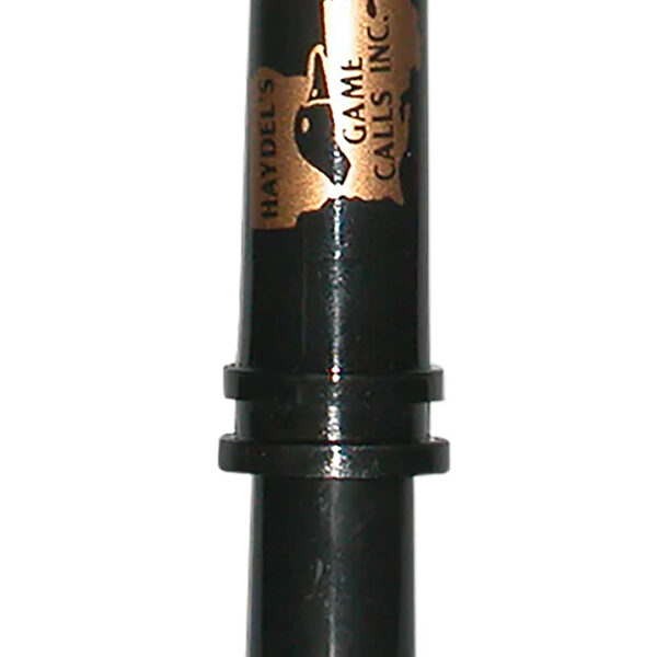 Haydel’s Game Calls VTM90 Variable Tone  Open Call Double Reed Mallard Hen Sounds Attracts Ducks Black Acrylic