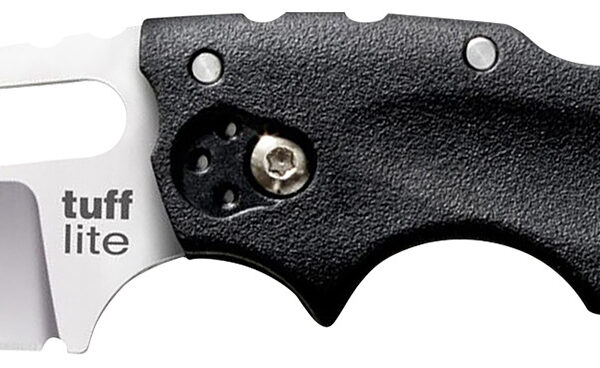 Cold Steel 20LT Tuff Lite  2.50″ Folding Plain Sheepsfoot Japanese AUS-8A SS Blade/Black Griv-Ex Handle