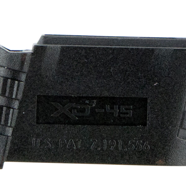 Springfield Armory XDS5001 Backstrap Sleeve made of Polymer with Black Finish & 1 Piece Design for 45 ACP Springfield Armory XD-S with #1 Backstrap & 3.30″-4″ Barrel