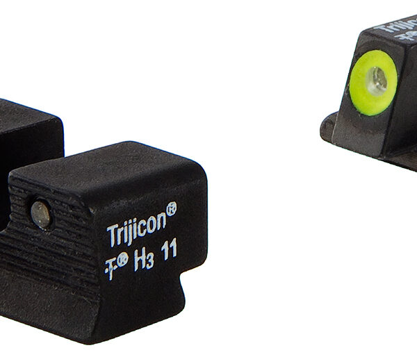 Trijicon 600578 HD Night Sights Green/Tritium Yellow Outline Front Sight-Green Tritium Black Outline Rear Sight Sig Sauer P220/P229/P240 #6 Front/#8 Rear