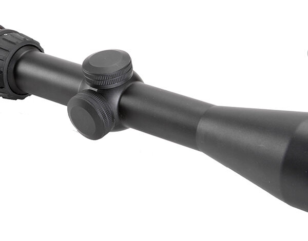 Trijicon 200010 AccuPoint Black Hardcoat Anodized 3-9x 40mm 1″ Tube Illuminated Red Triangle Post Reticle