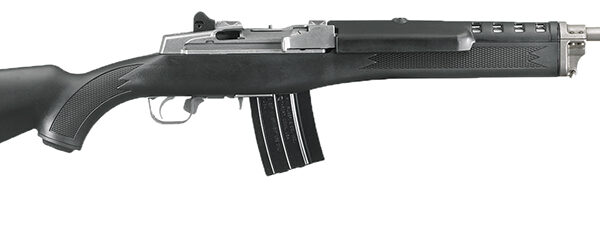 Ruger 5819 Mini-14 Tactical 223 Rem/5.56 NATO 20+1 16.10″ Matte Stainless Threaded Barrel, Matte Stainless Steel Receiver w/Picatinny Rail, Black Synthetic Fixed Stock, Right Hand