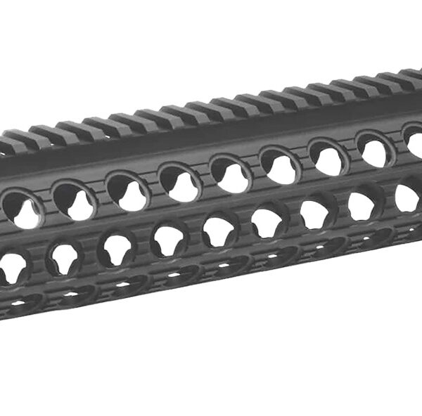 Troy Ind STRXAL115BT01 Alpha Rail Black Anodized Aluminum AR-15/M16 15″ Long