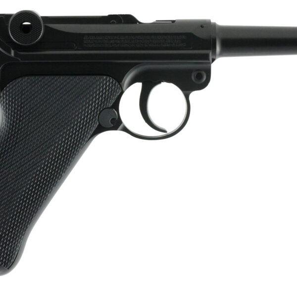 Umarex 2251800 Legends P.08  CO2 177 BB 21+1 4.60″ Black Polymer Grips
