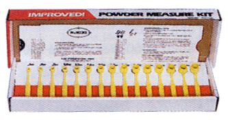 LEE POWDER MEASURE KIT – 15 DIFFERENT DIPPERS