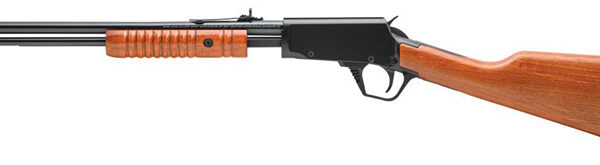 Rossi Gallery Pump 22LR 18″Blk/Hwd 15rd