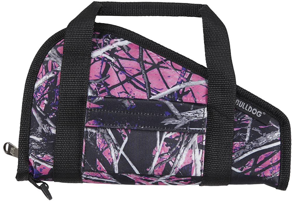 Bulldog BD600MDG Pistol Rug Small Muddy Girl Camo/Black Nylon Holds Handgun