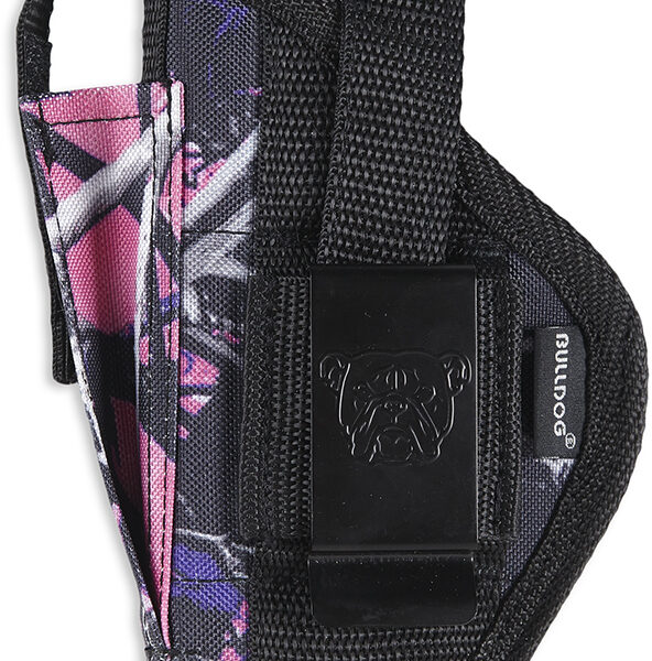 Bulldog FSN3MDG Extreme  OWB Muddy Girl Camo Nylon Belt Loop/Clip Fits Taurus Millennium Fits 2.50-3.75″ Barrel Ambidextrous