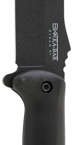 Ka-Bar BK10 Becker Crewman 5.50″ Fixed Clip Point Plain Black 1095 Cro-Van Blade, Black Ultramid Handle, Includes Sheath