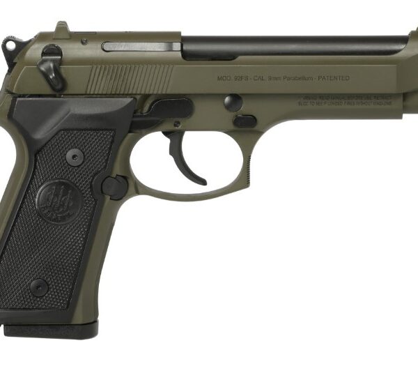 BERETTA 92FS 9MM OD GREEN 4.9″ 15+1