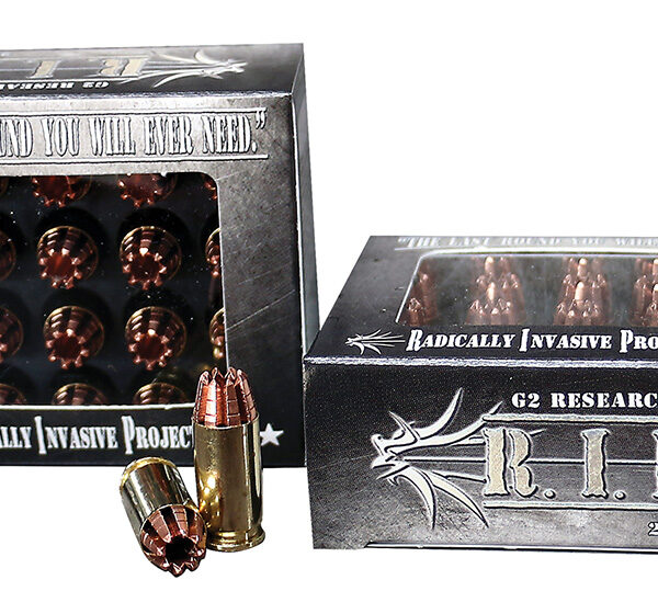 G2 Research G00003 R.I.P 40S&W 115gr Fracturing Hollow Point 20 Per Box/25 Case
