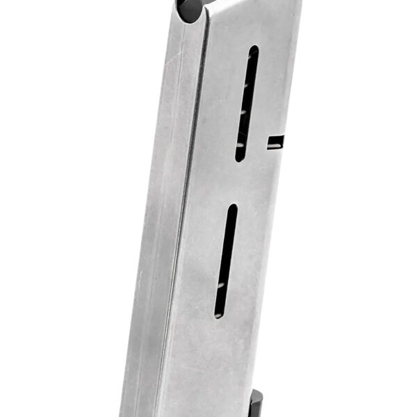 Wilson Combat 47OXCHV 1911 6rd Detachable w/ Lo-Profile Steel Floor Plate 45 ACP+P Stainless Steel