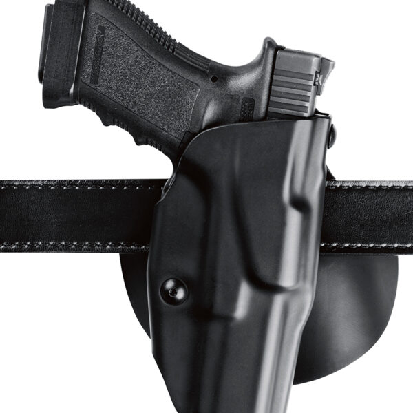 Safariland 6378450411 6378 ALS  OWB Black SafariLaminate Fits Sig P250 Belt Loop/Paddle Mount Right Hand