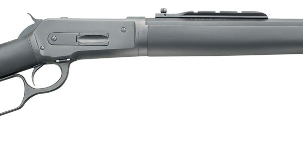Taylors & Company 220091 1886 Ridge Runner Take Down 45-70 Gov Caliber with 4+1 Capacity, 18.50″ Barrel, Blued Metal Finish & SoftTouch Black Synthetic Stock Right Hand (Full Size)
