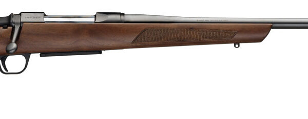 Browning 035801216 AB3 Hunter 7mm-08 Rem 5+1 22″ Matte Blued/ 22″ Free-Floating Button-Rifled Barrel, Matte Blued Steel Receiver, Satin Black Walnut/ Wood Stock, Right Hand