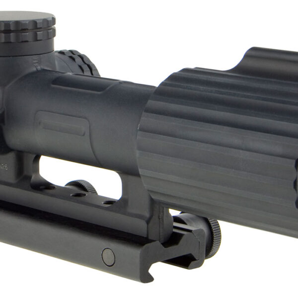 Trijicon 1600005 VCOG Black Hardcoat Anodized 1-6x 24mm LED Illuminated Red Horseshoe Dot w/Crosshair 308 175gr Reticle
