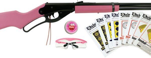 DAISY 1999 PINK LEVER ACTION – CARBINE BB SHOOTING FUN KIT