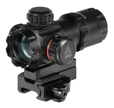 UTG RED DOT 4.0 MOA DOT 30MM – WITH INTEGRAL QD MOUNT