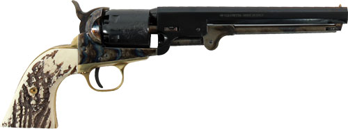 TRADITIONS BP REVOLVER WILD – CARD 36 CAL 7.375″ CC/STAG