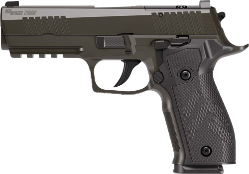 SIG P226X LEGION 9MM 4.4″ BULL – XRAY3 DA/SA (3)10RD HOGUE G10