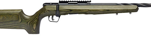 SAVAGE B22 TIMBER TACTICAL – 22LR 18″ BLACK/GREEN LAMINATE