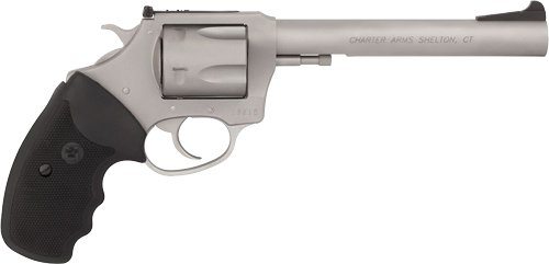 CHARTER ARMS TARGET MAGNUM – 357MAG 6″ 6 SHOT STAINLESS