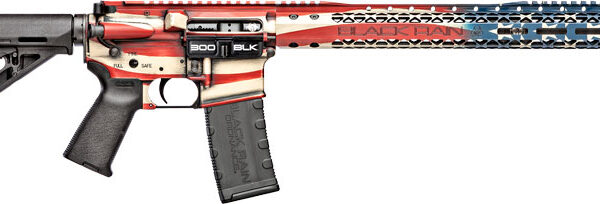 BLACK RAIN SPEC+ PATRIOT RIFLE – 300BLK 16″ AMERICAN FLAG 30RD