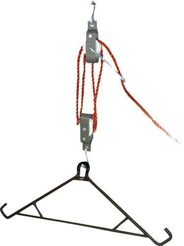 HME SKINNING GAMBREL & HOIST – 4:1 RATIO 3/8″ 500LBS