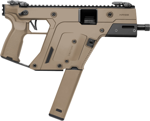 KRISS VECTOR SDP G3 PISTOL 9MM – 5.5″ THREADED 40RD FDE
