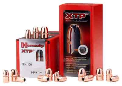 HORNADY BULLETS 9MM .355 – 115GR XTP 100CT 25BX/CS