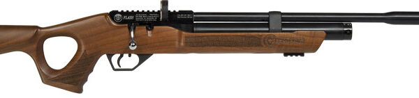 HATSAN FLASH QE .22 PCP 1120 – FPS WALNUT/BLUED W/ 2 MAGS