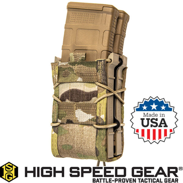X2R Taco Magazine Pouch Fits 2 AR-15 Magazines Molle Multicam