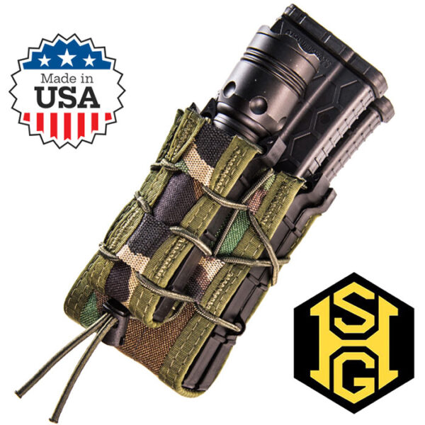 X2RP Taco Magazine Pouch fits 2 AR-15 Magazines and 1 Pistol Magazine Multicam