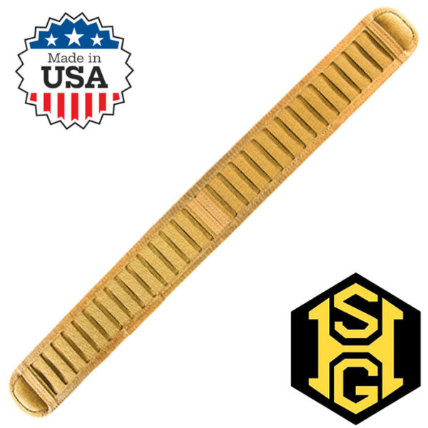 Duty-Grip Padded Belt Large in Coyote