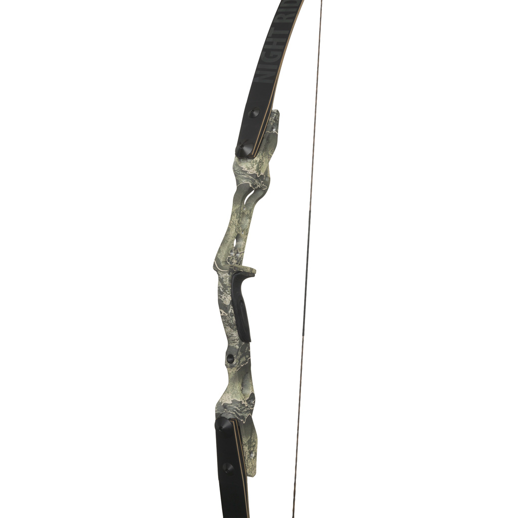 October Mountain Night Ridge ILF Recurve Bow Realtree Excape 60 in. 50 lbs. RH - Image 2