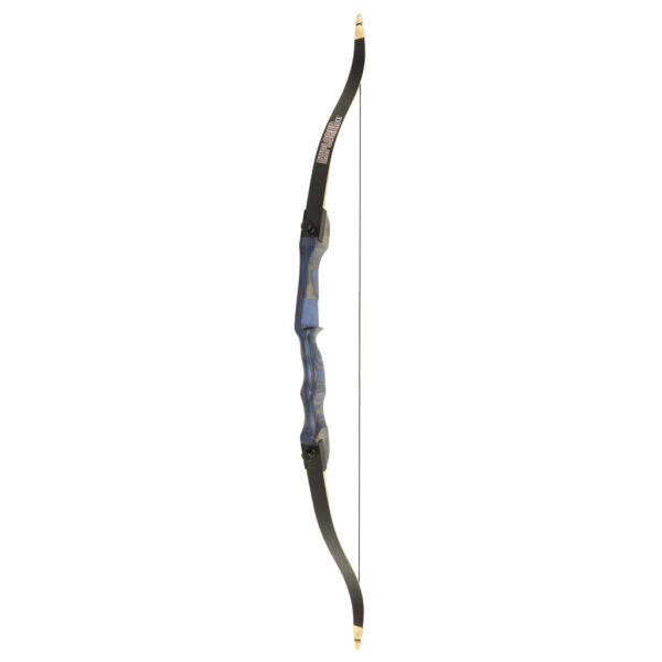 October Mountain Explorer CE Recurve Bow Blue 54 in. 15 lbs. LH