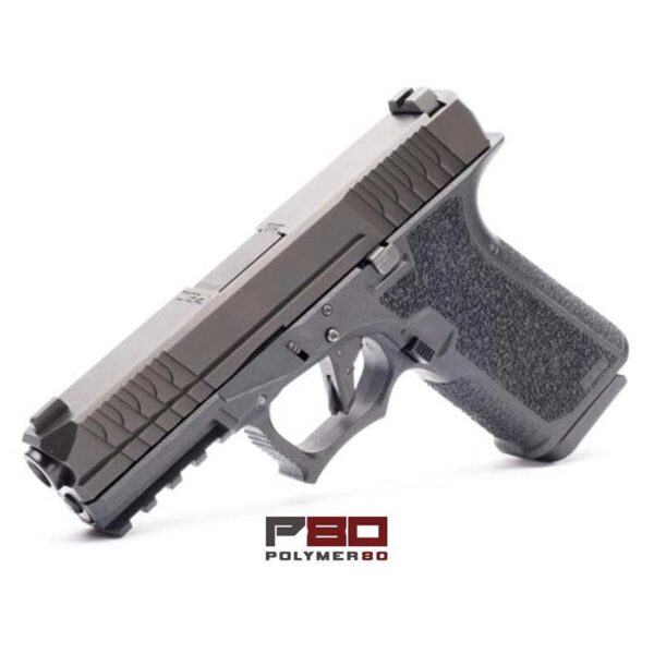P80 Full Size 9MM 4.5 inch barrel 17 Round Black slide/Black Frame