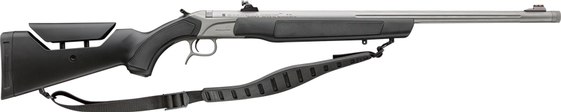 CVA ACCURA MR-X 50 CAL 26" - W/PEEP SIGHT SS/BLACK SYN