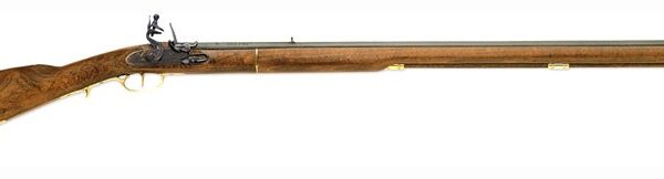 TRADITIONS KENTUCKY RIFLE 50 – CAL FLINTLOCK 33.5″ BLUED/HRWD