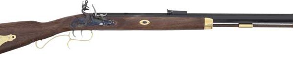 TRADITIONS HAWKEN WOODSMAN – 50 CAL FLINT BLUED/HARDWOOD
